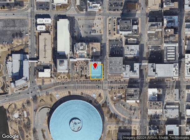  200 W Douglas Ave, Wichita, KS Parcel Map