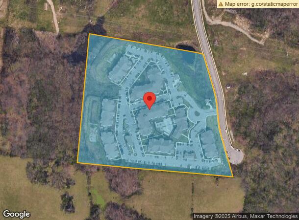  7000 Harris Hills Ln, Nashville, TN Parcel Map