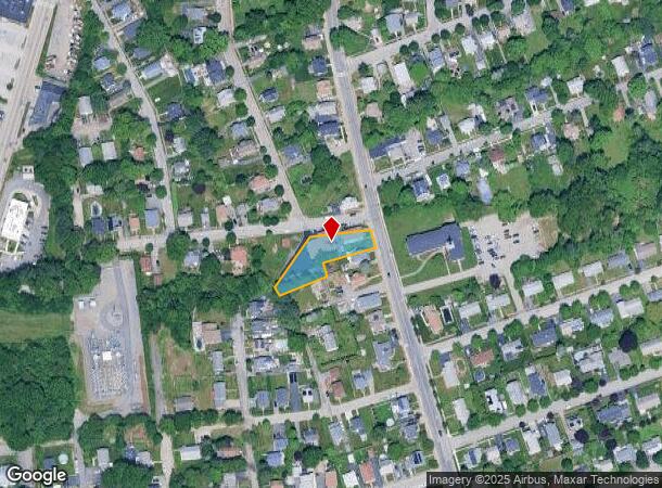  484 Burncoat St, Worcester, MA Parcel Map