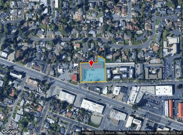  3413 Chestnut Ave, Concord, CA Parcel Map