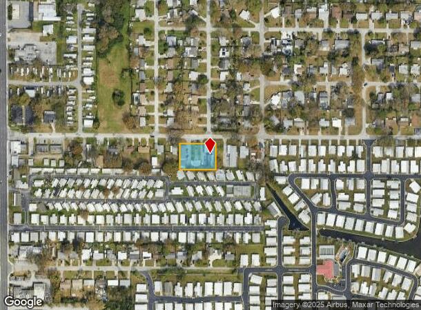  10464 106Th Ave, Largo, FL Parcel Map