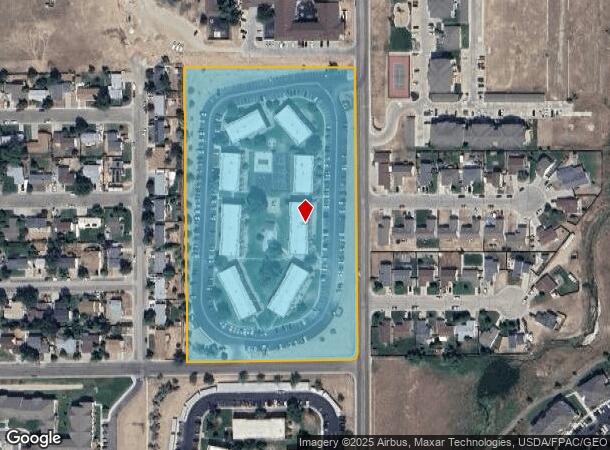  2300 E 18Th St, Casper, WY Parcel Map