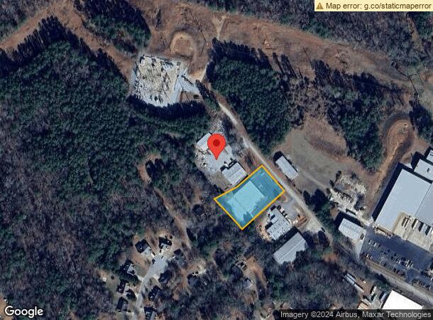  1585 Industrial Blvd, Madison, GA Parcel Map