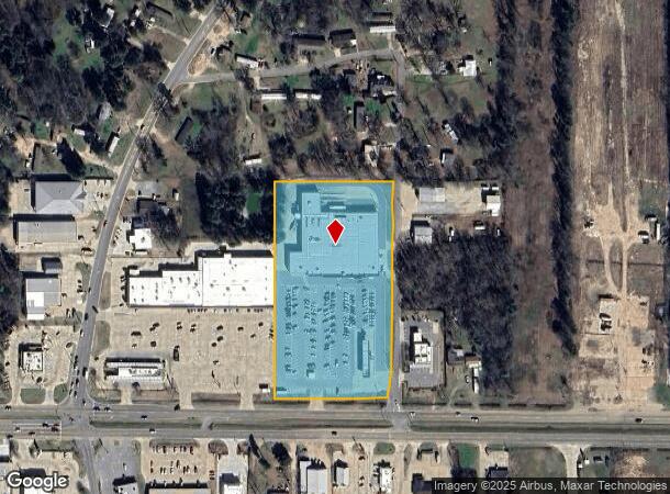  1125 Highway 80, Haughton, LA Parcel Map