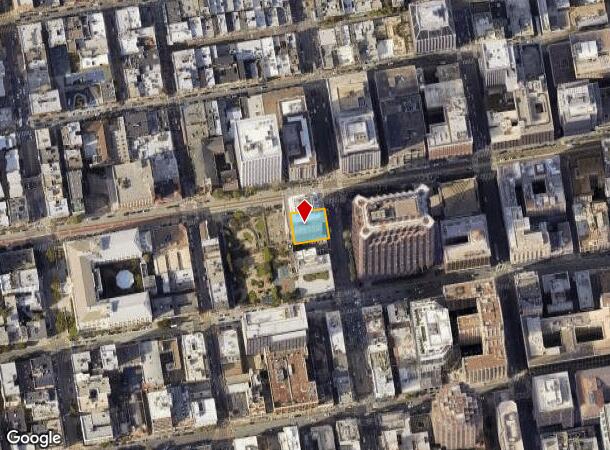  601 California St, San Francisco, CA Parcel Map