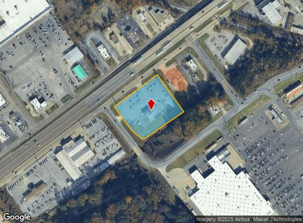 1629 S Frontage Rd, Meridian, MS Parcel Map