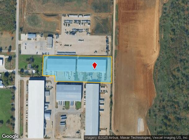  990 N Masch Branch Rd, Denton, TX Parcel Map