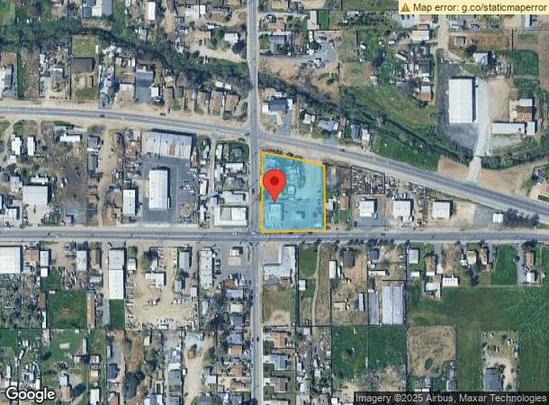  814 E Date Ave, Porterville, CA Parcel Map