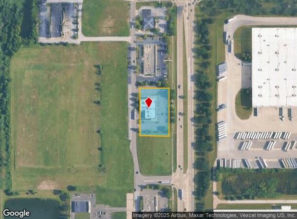  1460 N Orchard Rd, Aurora, IL Parcel Map