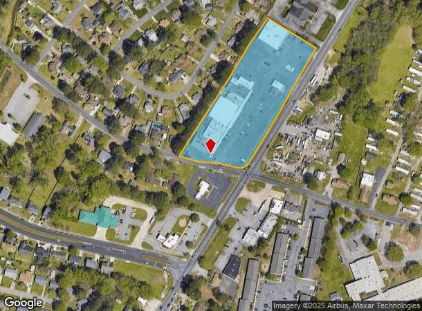 1100 George Washington Hwy N, Chesapeake, VA Parcel Map