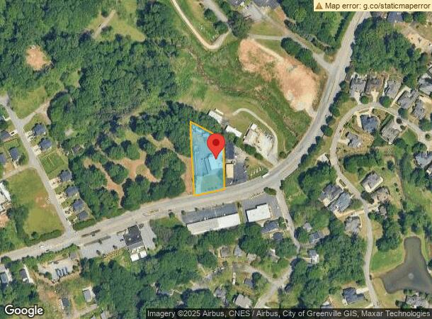  543 Rutherford Rd, Greenville, SC Parcel Map