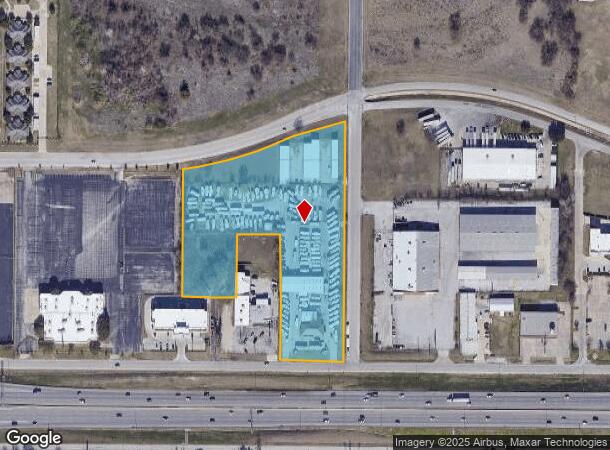  8201 Western Hills Blvd, Fort Worth, TX Parcel Map