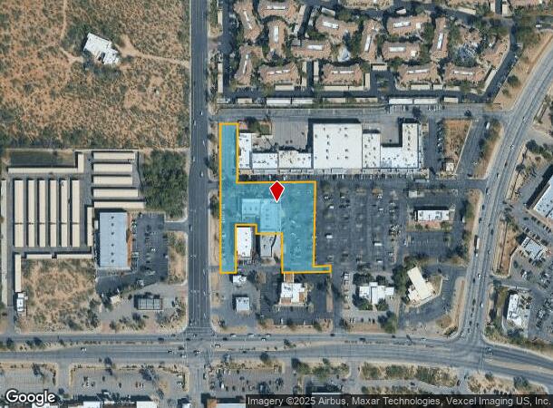 8959 E Tanque Verde Rd, Tucson, AZ Parcel Map