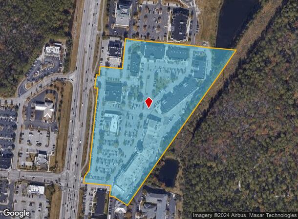  1113 Military Cutoff Rd, Wilmington, NC Parcel Map