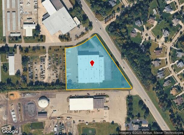 10301 Enterprise Dr, Davisburg, MI Parcel Map