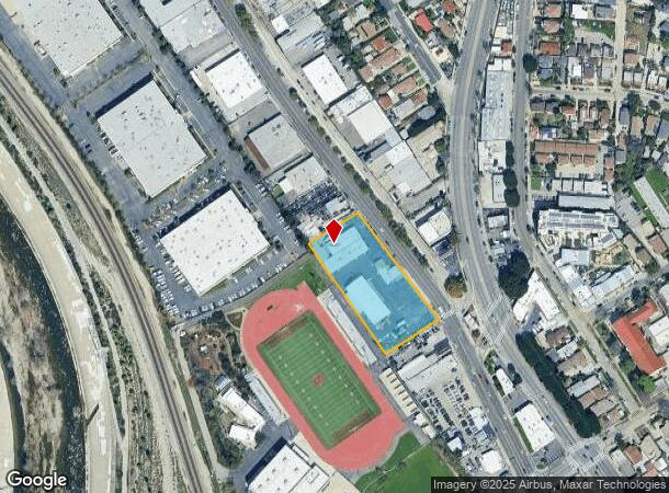  2316 N San Fernando Rd, Los Angeles, CA Parcel Map