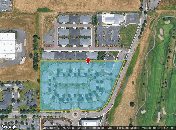 4061 E Hayes St, Newberg, OR Parcel Map