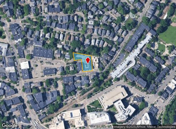 50 Kent St, Brookline, MA Parcel Map