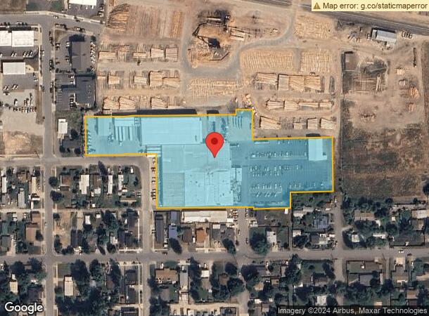  1109 N Ella Ave, Sandpoint, ID Parcel Map