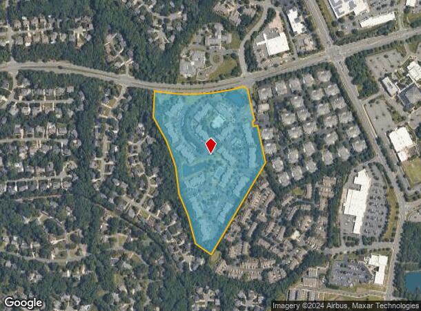  11302 Foxhaven Dr, Charlotte, NC Parcel Map