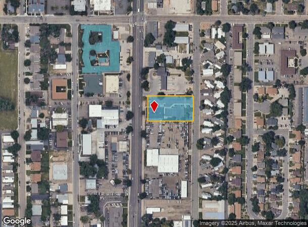  1410 Main St, Longmont, CO Parcel Map