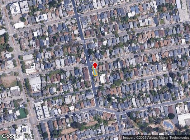  1049 55Th St, Emeryville, CA Parcel Map