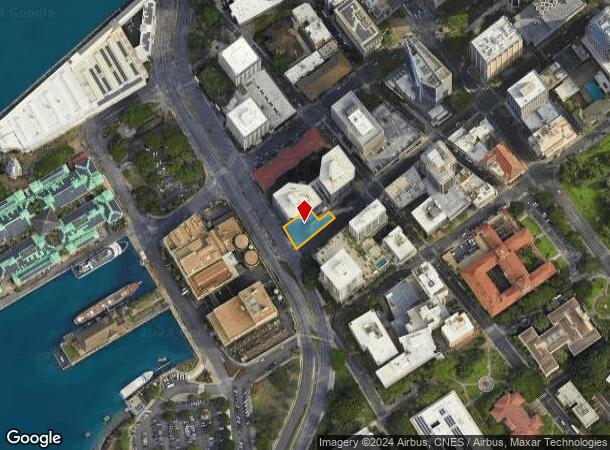  733 Bishop St, Honolulu, HI Parcel Map