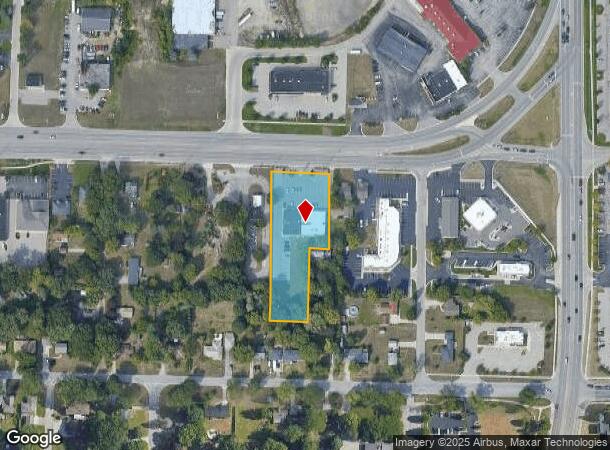 5344 Plainfield Ave Ne, Grand Rapids, MI Parcel Map