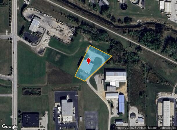 1350 W Main St, Lebanon, IN Parcel Map