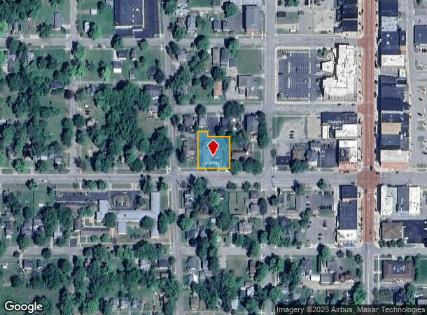 208 W Erie St, Albion, MI Parcel Map