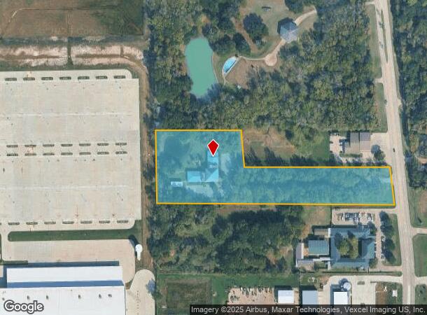11821 Telge Rd, Cypress, TX Parcel Map