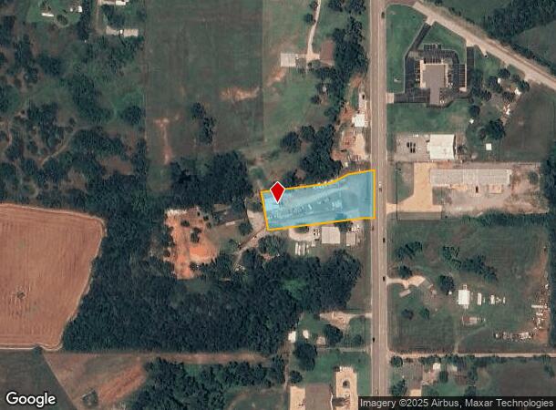  2715 S Division St, Guthrie, OK Parcel Map