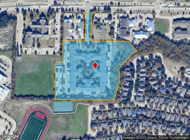 5701 Virginia Pky, Mckinney, TX Parcel Map