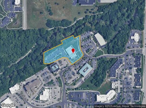  7341 W 133Rd St, Overland Park, KS Parcel Map