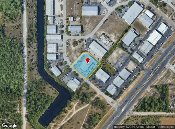  16550 Scheer Blvd, Hudson, FL Parcel Map