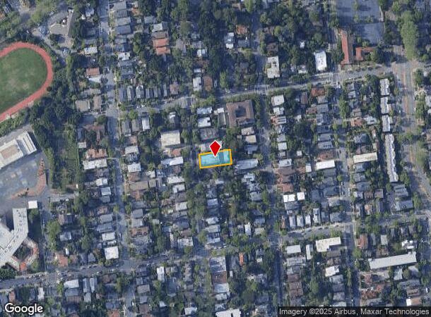  1315 Martin Luther King Jr Way, Berkeley, CA Parcel Map