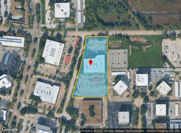 440 Benmar Dr, Houston, TX Parcel Map