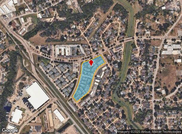  4910 Allendale Rd, Houston, TX Parcel Map