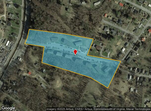  800 Meadowview Dr, Pulaski, VA Parcel Map