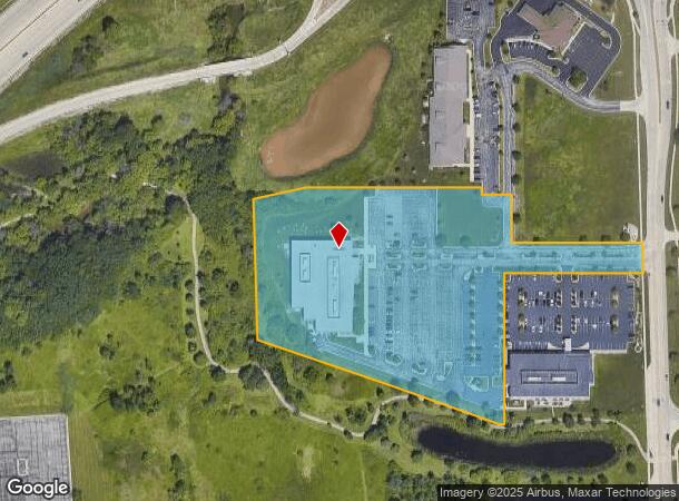 1716 Lawrence Dr, De Pere, WI Parcel Map