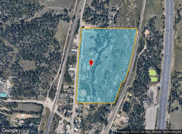  8820 Spruce Mountain Rd, Larkspur, CO Parcel Map