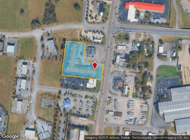  1954 S Church St, Murfreesboro, TN Parcel Map