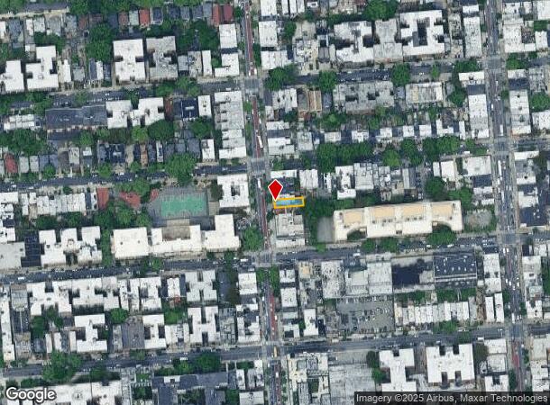 615 Rogers Ave, Brooklyn, NY Parcel Map