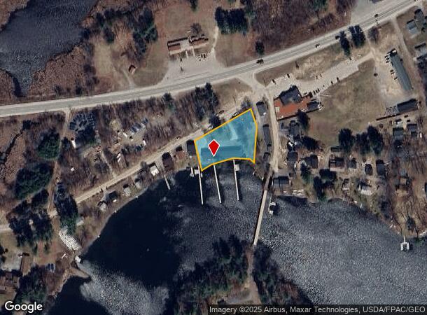 77 Turtle Run Rd, Winthrop, ME Parcel Map