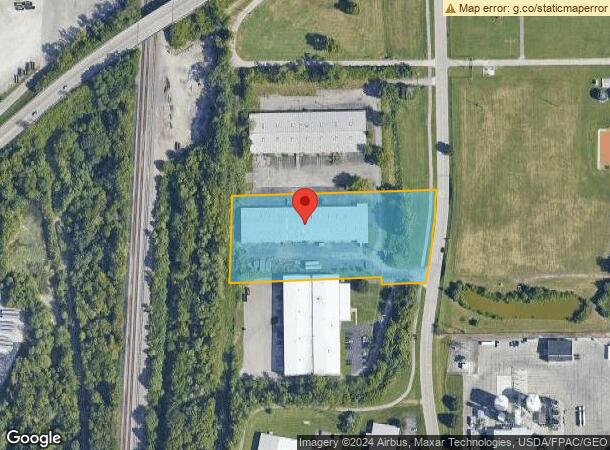  3949 Dayton Park Dr, Dayton, OH Parcel Map