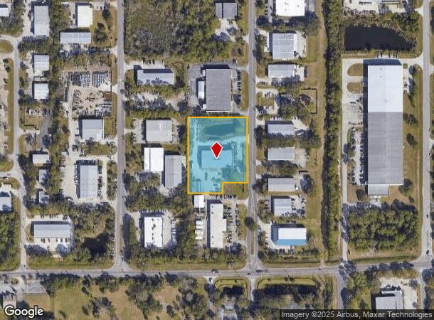  1909 Unknown, Melbourne, FL Parcel Map