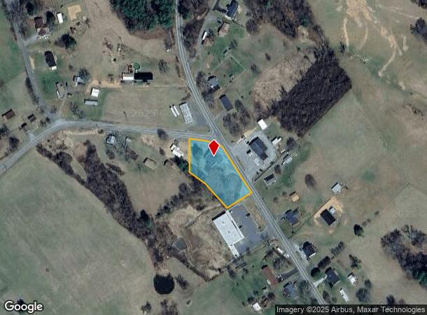  6499 Coulson Church Rd, Austinville, VA Parcel Map