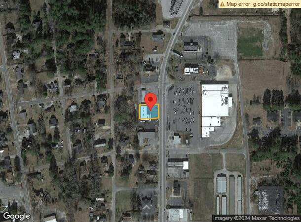  407 N Walnut St, Fairmont, NC Parcel Map