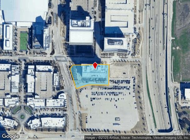 6911 Cowboys Way, Frisco, TX Parcel Map