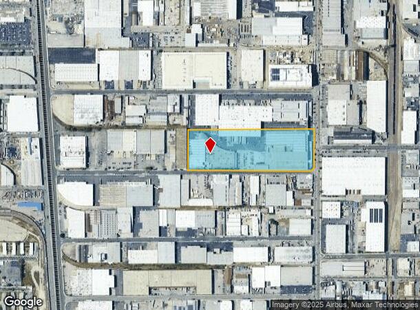  4871 S Santa Fe Ave, Vernon, CA Parcel Map